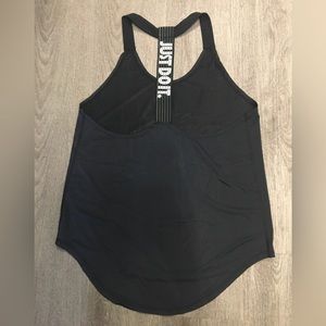 Nike Tech Halter Style Black Top